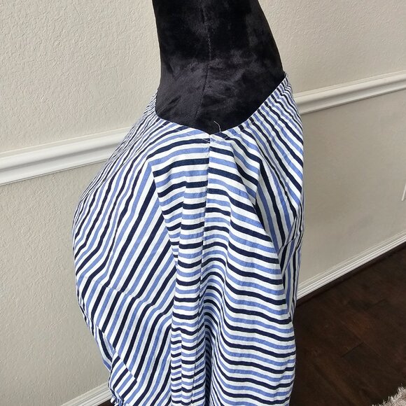 Scotch and Soda Women's Blue Stripped Shirt - Picture 4 of 8